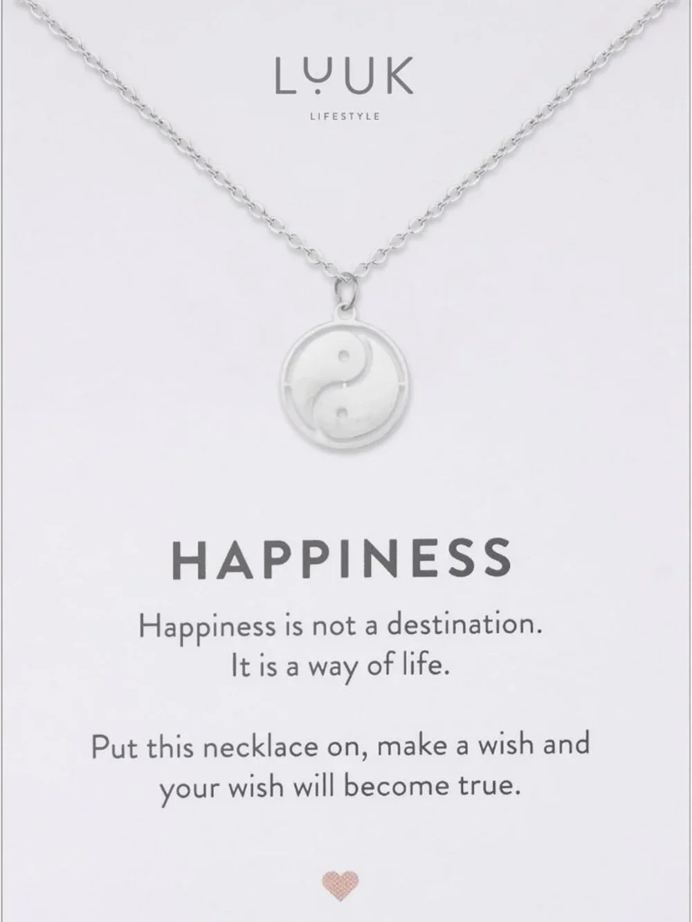 Chic Stainless Steel Charm Necklaces in Silver, Gold & Rose Gold - Cute Jewelry